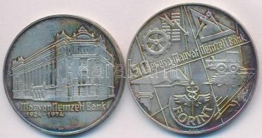 1974. 50Ft Ag + 100Ft Ag "MNB" pár, bordó dísztokban T:BU ujjlenyomat, patina
Adamo EM44,...