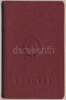 1963 Bp., A Magyar Népköztársaság által kiadott fényképes útlevél / 1963 Hungarian passport
