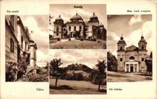 Gács, vár, kastély, Római katolikus templom / castles, Roman Catholic church (EK)