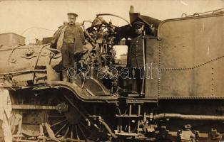 1915 WWI K.u.K. military train near Soldau (Dzialdowo), photo (EK)