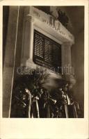 Röjtökmuzsaj, templom belső, Első világháborús hősi emlékmű, Oláh Tóth Pál photo (b)