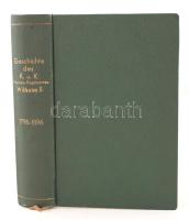 Pizzighelli, Cajetan: Geschichte des k. u. k. Husaren-Regimentes Wilhelm II. Deutscher Kaiser und König von Preussen Nr. 7. 1798-1896. Wien, 1896. Selbstverlag d. Reg. Kreisel & Gröger ny.  637 p. + 1 sztl. lev. + 70 p. (Beilagen) 12 táblával. Későbbi egészvászon kötésben, Biai Föglein István grafikus tulajdonosi névebírásával. / In later canvas binding.