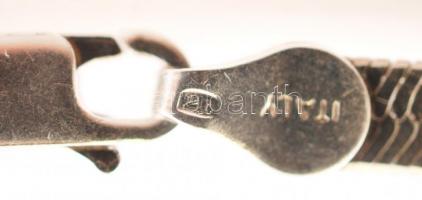 Ezüst(Ag) karkötő, jelzett, h: 18 cm, 4g