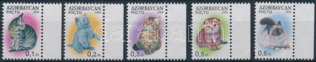 2014 Macskák ívszéli sor Mi 1043-1047