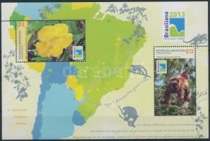 International Stamp Exhibition, BRASILIANA block Nemzetközi bélyegkiállítás, BRASILIANA blokk