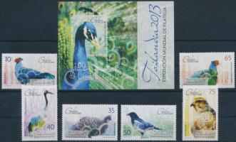 International Stamp Exhibition, THAILANDIA set + block Nemzetközi bélyegkiállítás, THAILANDIA sor + ...