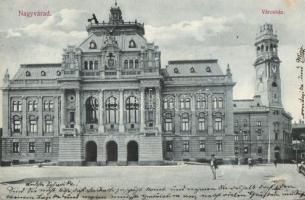 Nagyvárad, Városháza, Divald Károly 1906 / town hall