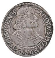 Osztrák Államok / Olmütz 1670. 3kr Ag "II. Károly" (1,58g) T:2,2- Austria States / Olmütz 1670. 3 Kreuzer Ag "Carol II" (1,58g) C:XF,VF