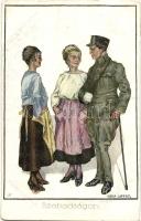 22 db RÉGI motívumlap több lithoval, vegyes minőség;  művész, üdvözlő / 22 old motive cards with some lithos, mixed quality; art, greeting