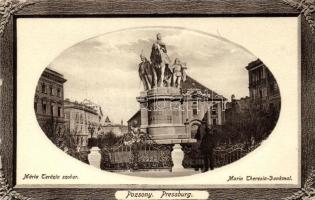 Pozsony, Pressburg; Mária Terézia szobor / statue