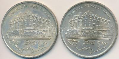 1993. 200Ft Ag "MNB" (2x) T:2,2-