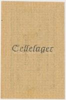 Német Birodalom / Cellelager tiszti hadifogolytábor 1917. 10pf T:I-
German Empire / Cellelager offi...