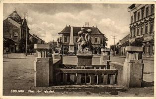 Szolnok, Piac tér, hús csarnok, Solti Miklós üzlete (EK)