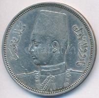 Egyiptom 1939. 5P Ag T:2 Egypt 1939. 5 Piastres Ag C:XF