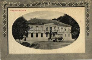 Pozsony, Vaskutacska, Eisenbrünnel; Ferdinánd király vasfürdő, korai trolibusz / spa, early trolleybus