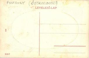 Pozsony, Vaskutacska, Eisenbrünnel; Ferdinánd király vasfürdő, korai trolibusz / spa, early trolleyb...