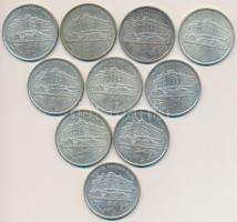 1993. 200Ft Ag "MNB" (10x) T:2,2-