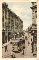 Szombathely, Király utca, villamos