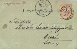 Boldogasszony, Frauenkirchen; Főtér, templom / main square, church