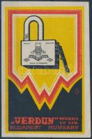 1921 Verdon lakat reklámbélyeg