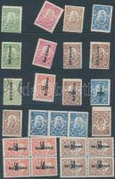 Német postai alkalmazottak 25 db segélybélyeg