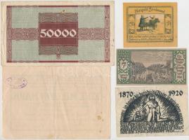 Németország / Weimari Köztársaság 1918-1923. 10db klf szükségpénz T:vegyes
Germany / Weimar Republi...