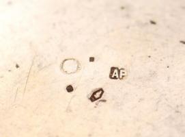 Ezüst(Ag) tálka, jelzett, nettó: 156g