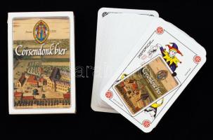 Corsendonk bier, francia kártya, eredeti dobozban, újszerű állapotban