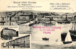 Zadar / Zara & Split & Fiume; Grand Hotel Europe buildings  (EK)