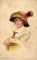 Lady, Edward Gross Co. American girl No. 42. s: Alice Luella Fidler (EB)