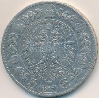 Ausztria 1907. 5K Ag T:2-,3 
Austria 1907. 5 Corona Ag C:VF,F