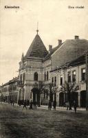Kisszeben, Sabinov; Városháza, üzletek, kiadja Stehr Gusztáv / town hall, shops