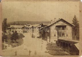 1888 Alsó-Tátrafüred Divald fotó 16x11 cm