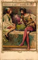 Viola & The Duke, C.W. Faulkner & Co. 'Shakespeare' Series No. 45.c. litho (Rb)