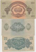 1944. 1P + 2P + 5P (2x) + 10P (2x) + 20P (2x) + 50P + 100P "A Vörös Hadsereg Parancsnoksága&quo...