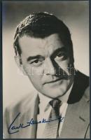 John Edward "Jack" Hawkins (1910-1973) angol színész  saját kezű aláírása egy a művészt áb...