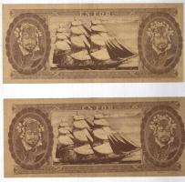 "EN FOR" 2db színházi bankjegy T:I