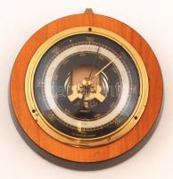 Fischer barométer, jelzett, működik, d:15 cm