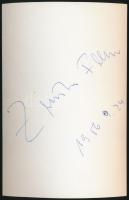 Zenthe Ferenc,(1920-2006) a Nemzet Színésze címmel kitüntetett, Kossuth-díjas és kétszeres Jászai Ma...