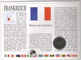 Franciaország 1982. 2F érmés boríték, Moulin Rouge motívum