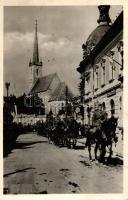 1940 Dés, Dej; bevonulás / entry of the Hungarian troops, 1940 Dés visszatért So. Stpl
