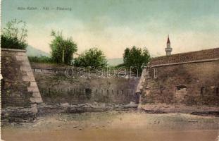 Ada-Kaleh, Vár (képeslapfüzetből) / castle (piece from a postcard booklet)