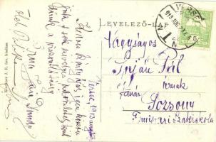 Versec, Vrsac; Főtér, Hauptplatz; Kirchner J. E. özv. kiadása / main square, shops