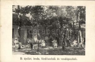 Balatonboglár, Iris panzió B. épület, iroda, fürdőszobák és vendégszobák