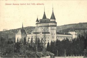 Bajmócfürdő, Bojnicky hrad; Gróf Pálffy várkastély, Gubits B. kiadása / castle