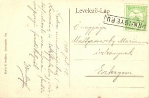 Bajmócfürdő, Bojnicky hrad; Gróf Pálffy várkastély, Gubits B. kiadása / castle