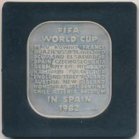 1982. "MLSZ / FIFA Világbajnokság Spanyolországban" Ag emlékérem eredeti tokban (35g/0.925...