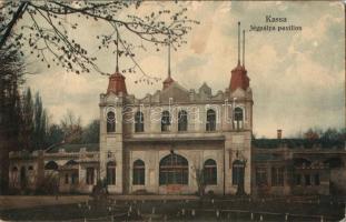 Kassa, jégpálya pavilon; kiadja Radó Béláné / ice-skating pavilion (Rb)