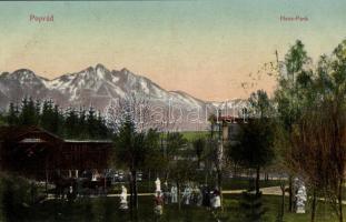 Poprád, Husz-park / park (b)