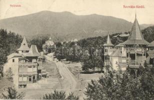 Szováta-fürdő, nyaralók, kiadja Kelemen Ádám / villas